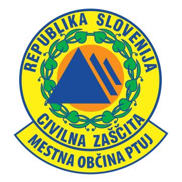 Znak - civilna zaščita MO Ptuj